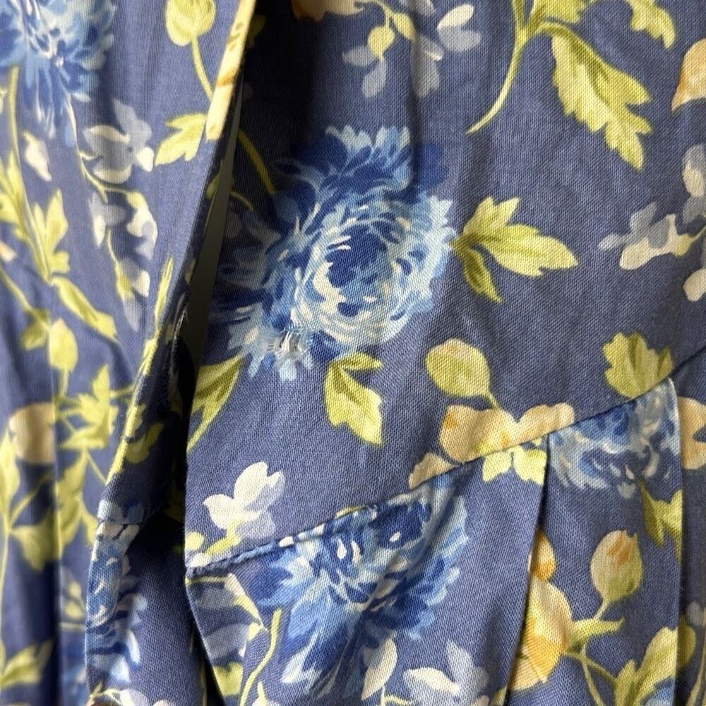 Laura Ashley Vintage 90s Cottagecore Floral Dress - Picture 3 of 8